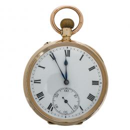 39  -  <p><span class="object_title">Reloj de bolsillo lepine en oro 16K, c.1950.</span></p>