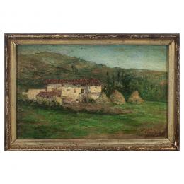 191   -  <p><span class="object_title">Escuela europea, s.XIX. <br/>Paisaje rural. </span>.<br></p>