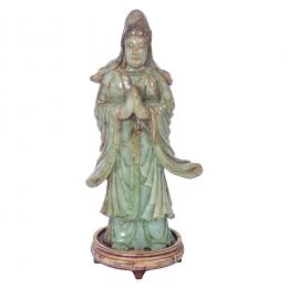 486   -  <p><span class="object_title">Guanyin. Figura en jade tallado. China, s.XX. </span>.<br></p>