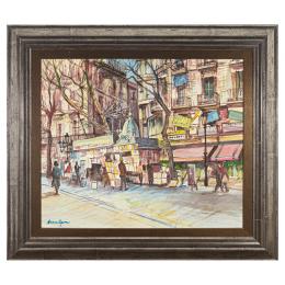 277   -  <p><span class="object_title">Jordi Nuñez Segura (Barcelona, 1932) <br/>Rambla de Canaletes. </span>.<br></p>