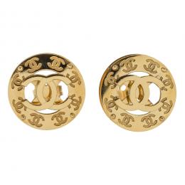 45   -  <p><span class="object_title">Pendientes diseño logotipo de Chanel en oro. 2,38 gr. </span></p>