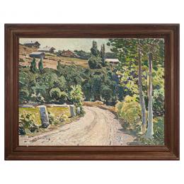 265   -  <p><span class="object_title">Josep Puigdengolas (Barcelona, 1906-1987) <br/>Paisaje. </span>.<br></p>