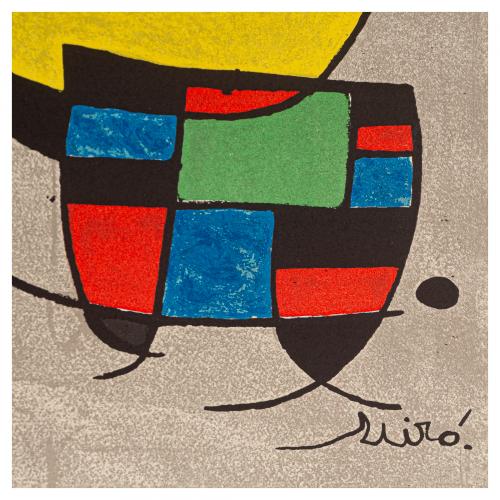 Joan Miró (Barcelona, 1893-Palma de Mallorca, 1983) Gat i