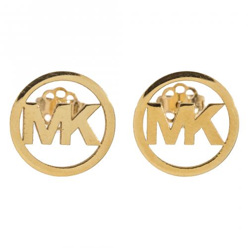 Pendientes diseño logotipo de Michael Kors en oro. 1,50 gr. 