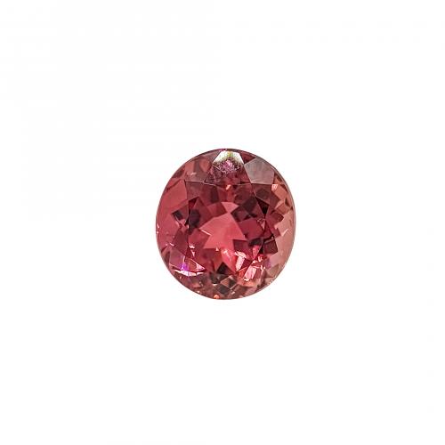 Turmalina natural talla oval. 5,65 ct aprox. 12 x 11 x 6 mm