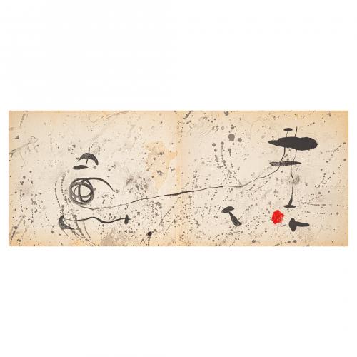 Joan Miró (Barcelona, 1893-Palma de Mallorca, 1983) Tracé