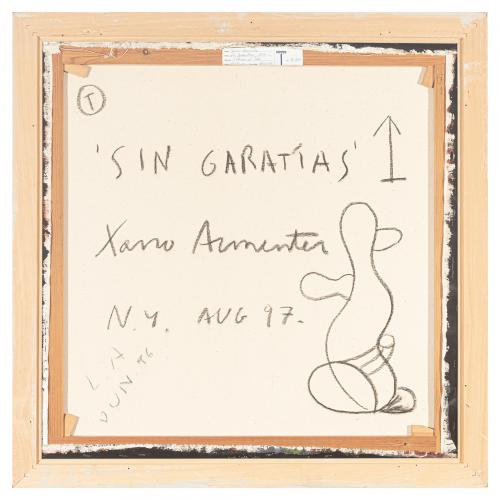 Xano Armenter (Las Palmas de Grana Canaria, 1956) Sin gar