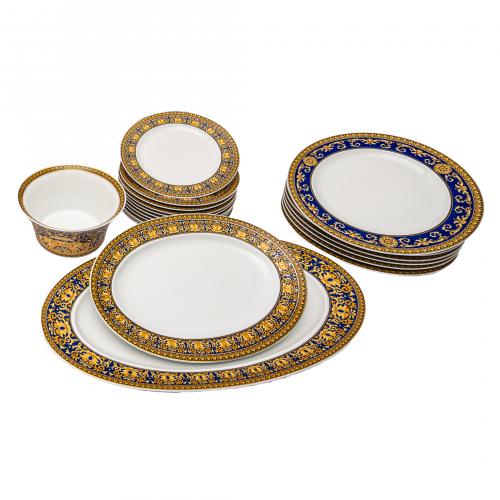 Rosenthal para Versace. Vajilla en porcelana Rosenthal, mod