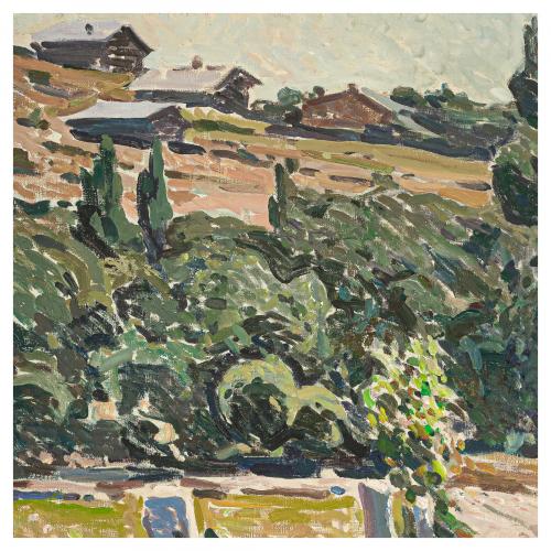 Josep Puigdengolas (Barcelona, 1906-1987) Paisaje. 